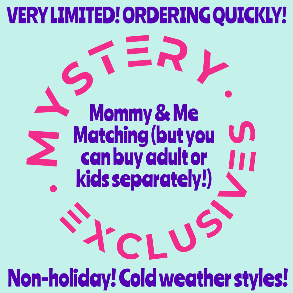 Adult & Kids (Girls) 1 Time Sub Box Deal *FREE SHIPPING*