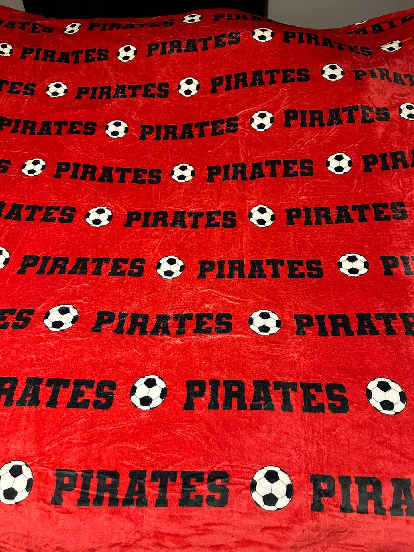 PIRATES Soccer Blanket