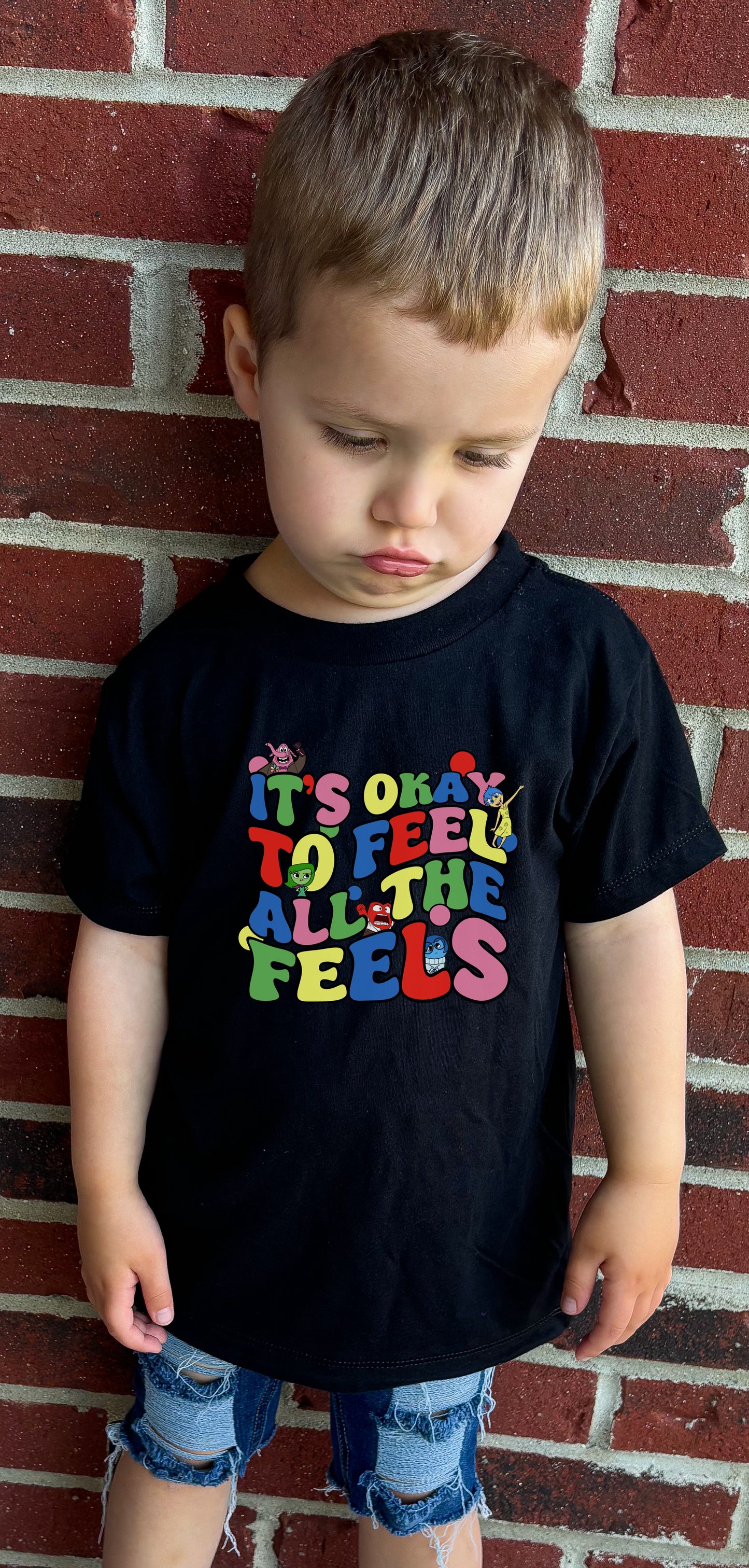 Feel All the Feels Kids Tee *Multiple Color Options Available*