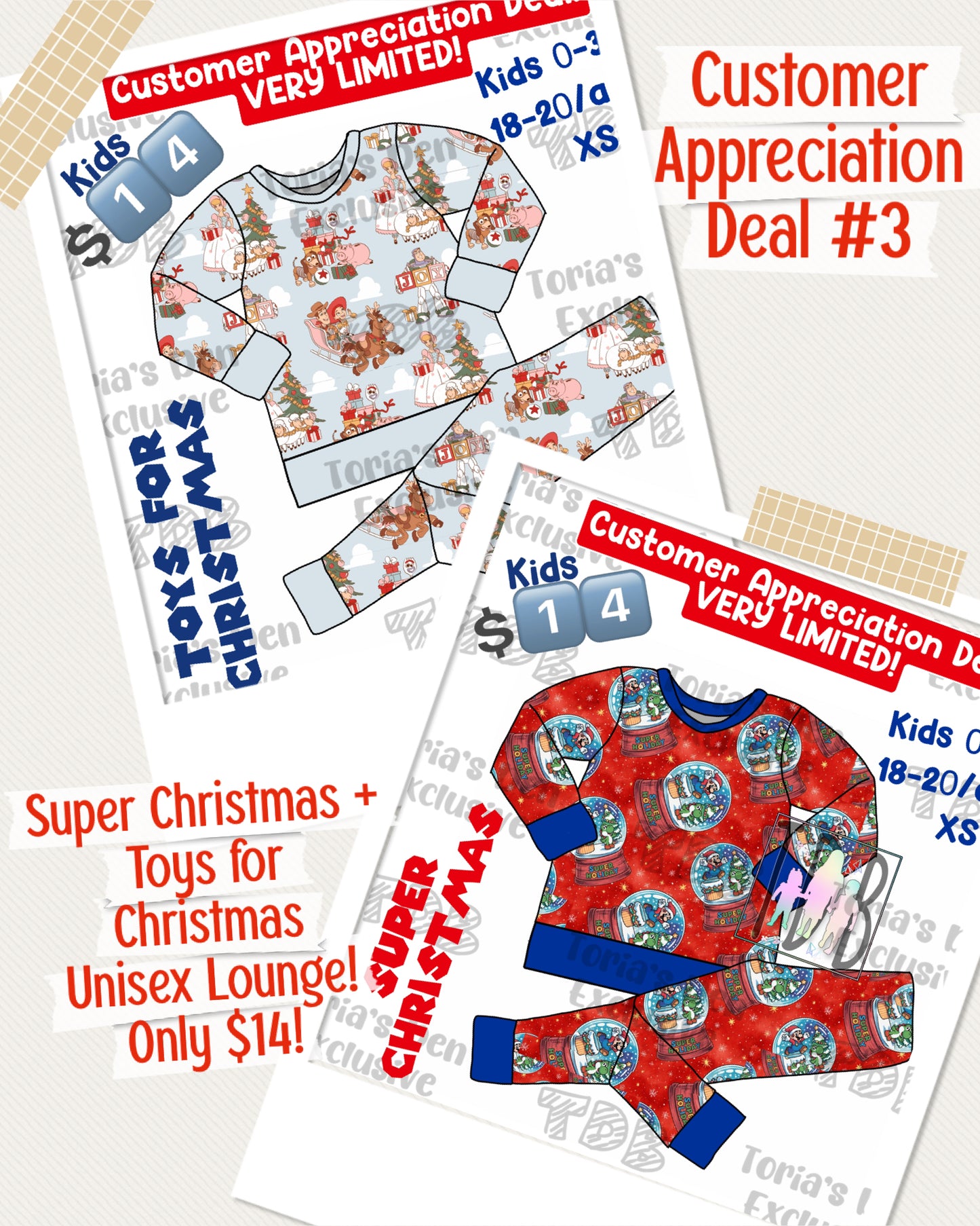 Customer Appreciation Limited Deal #3! Jammies: TDB Exclusive Pre-Order | No codes!