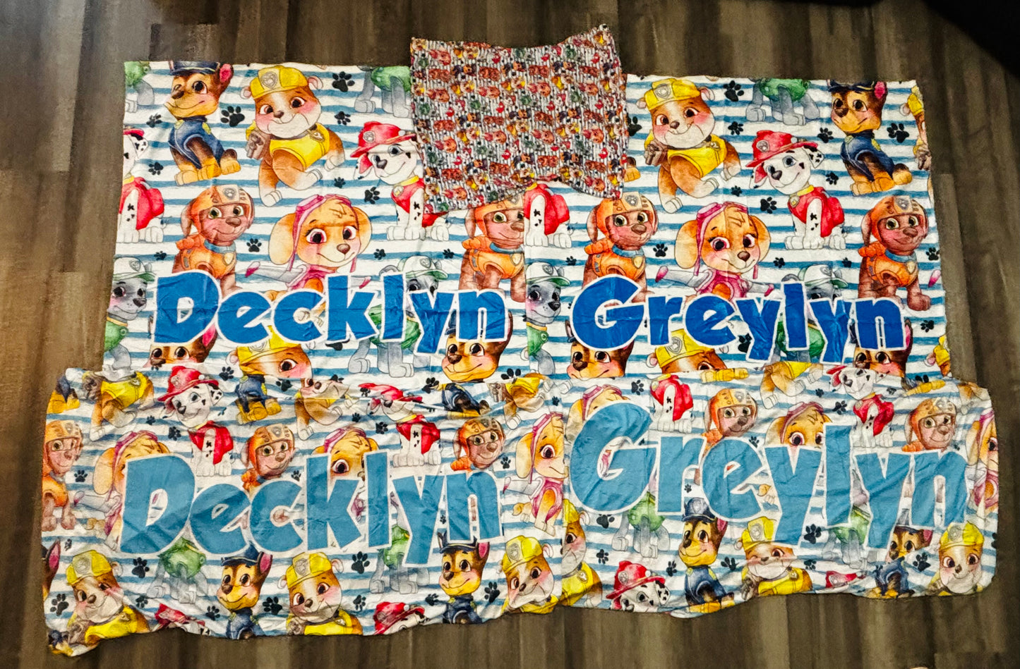 Pups 1 Personalized Items ~ Sheets, Pillowcases, Blankets, Towels ~