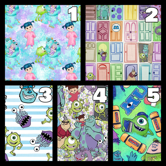 Customized Blankets- Monsters