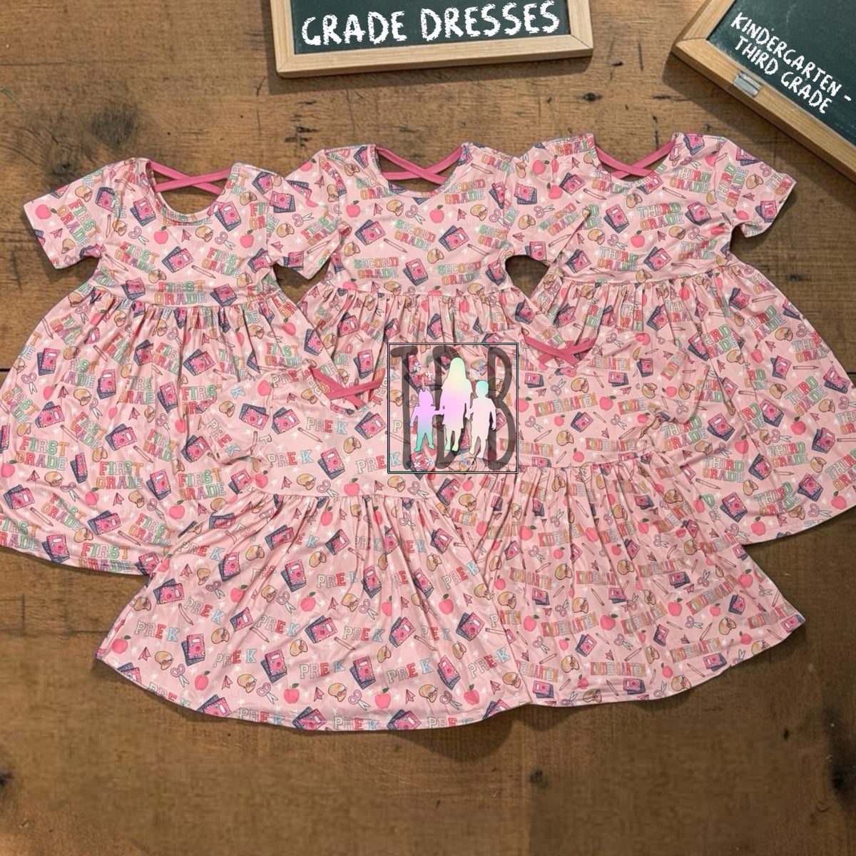 RTS Grade Level Twirl Dresses Pre-K to Fourth Grade: A TDB Exclusive