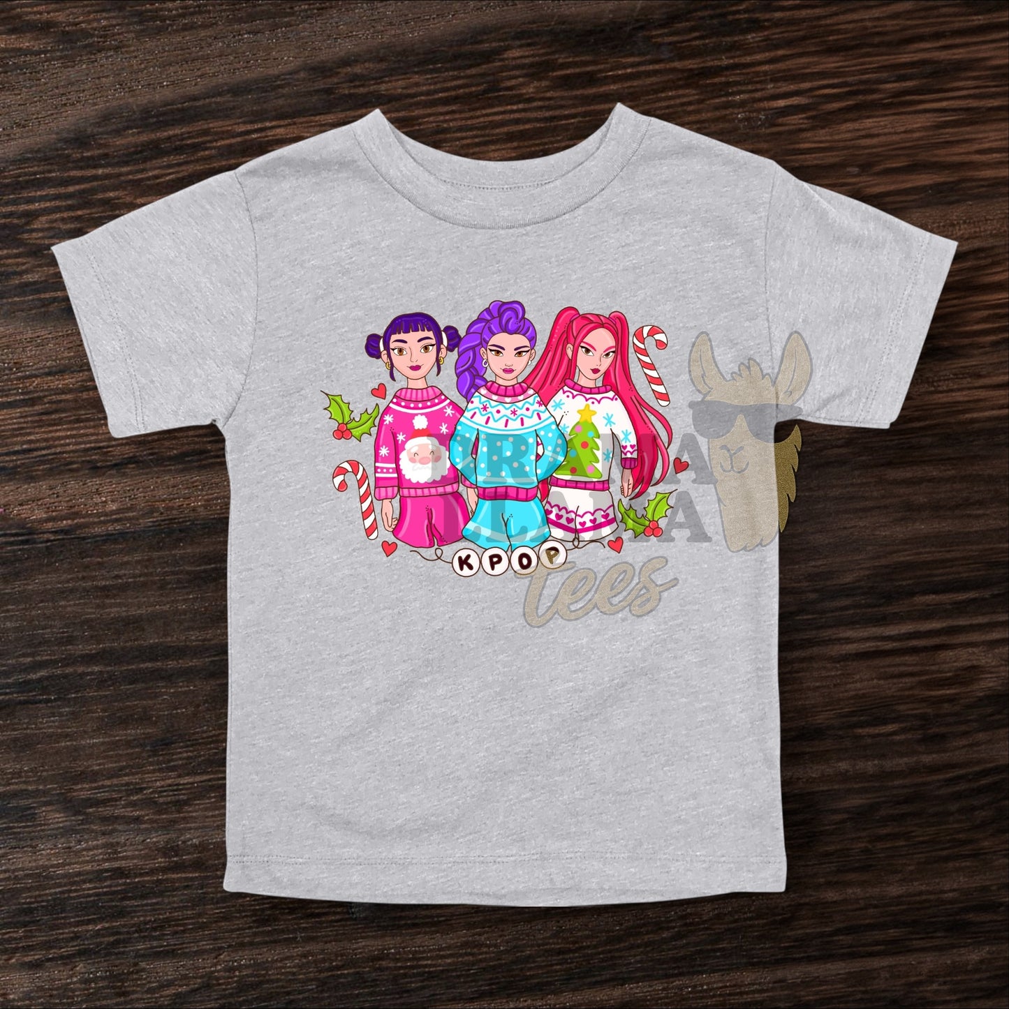 K💥 Christmas Collab Tees/Sweatshirt (Multiple Color Options!): DLTPO