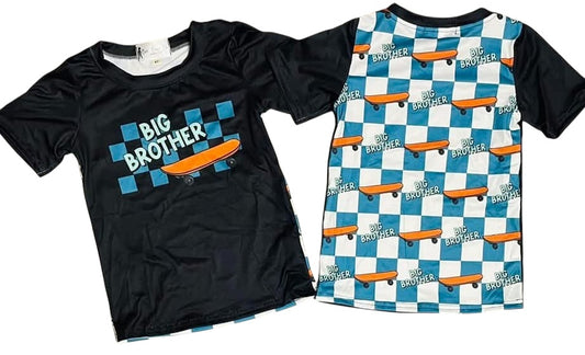 3T 4T(2) Big Brother Flip Tee: OOAKCO Exclusive  *CLOSEOUT SALE*