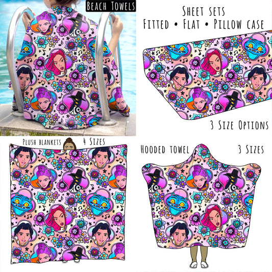 Hunt2 Personalized Items ~ Sheets, Pillowcases, Blankets, Towels ~