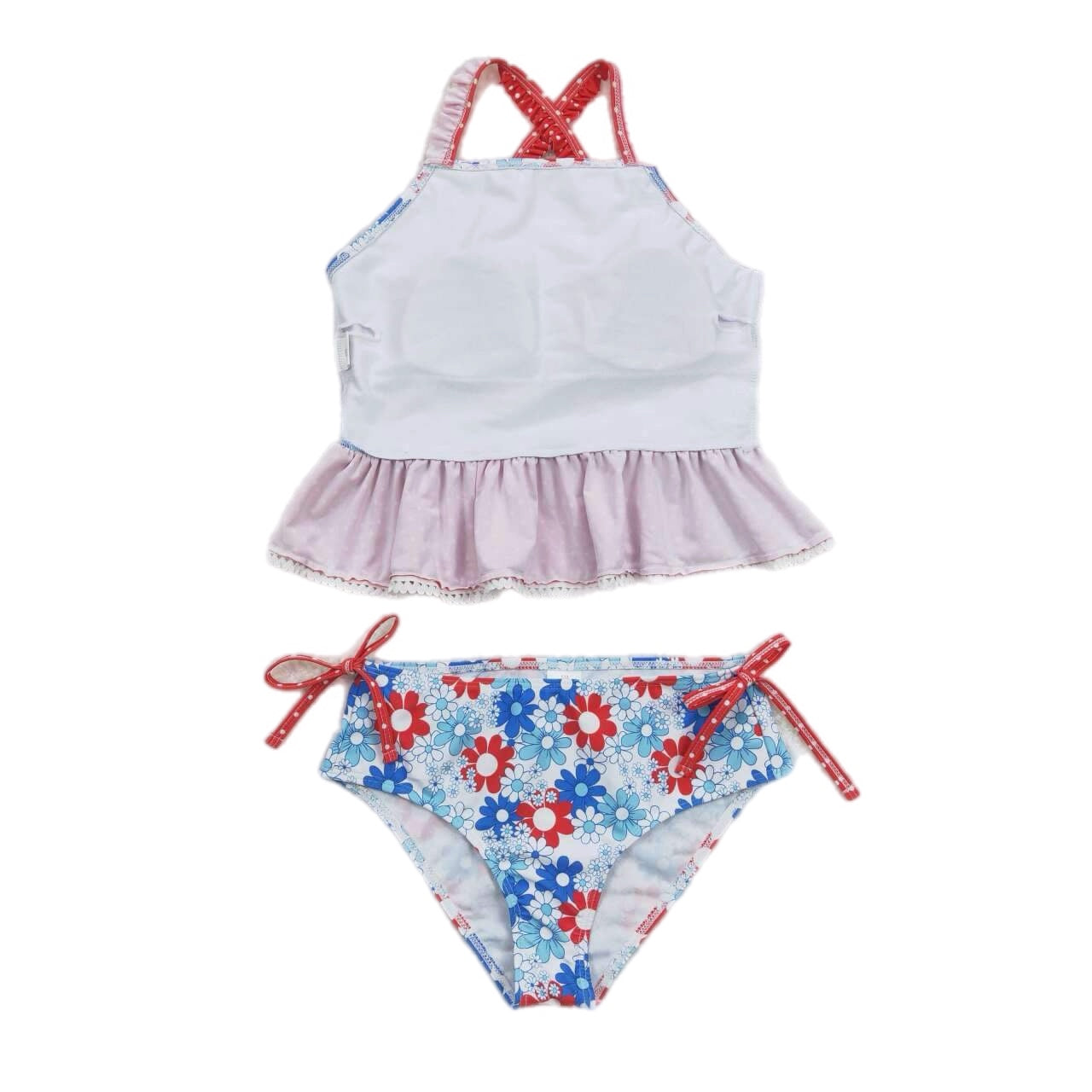 ᴡᴇᴇᴋʟʏ ᴘʀᴇ ᴏʀᴅᴇʀ Swim- Red White and Blue Floral