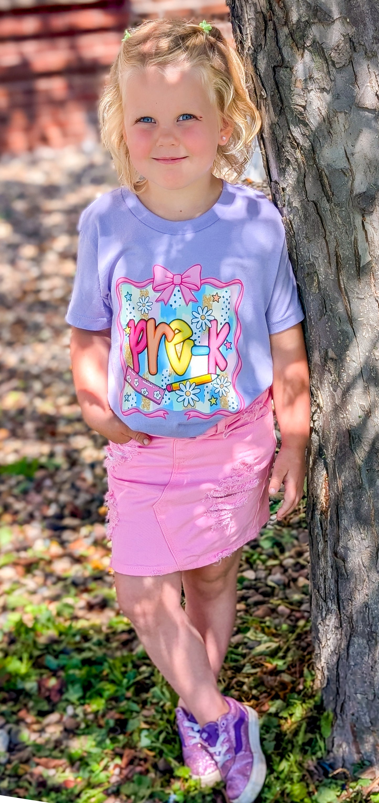 Colorful Ribbon Grades INFANT & TODDLER Rabbit Skins Tees | Put GRADE in note box! Pre-K to 6th