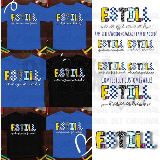 Estill Tees 1 ESTILL *Choose Any Title/Grade* (Put Title/Grade/Name in Note Box)