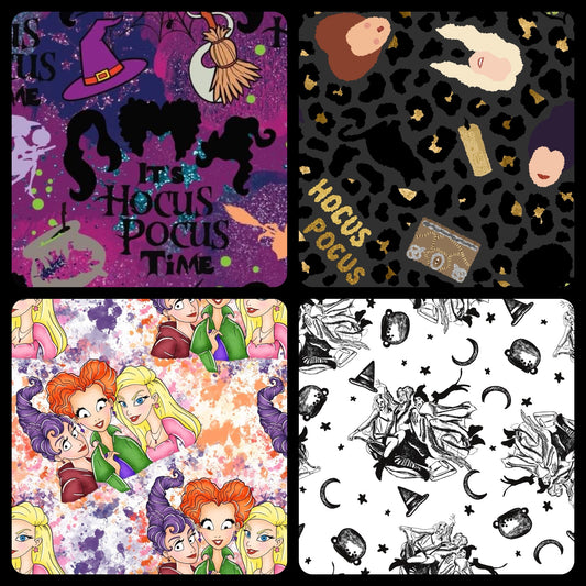 Customized Blankets- Halloween Sisters