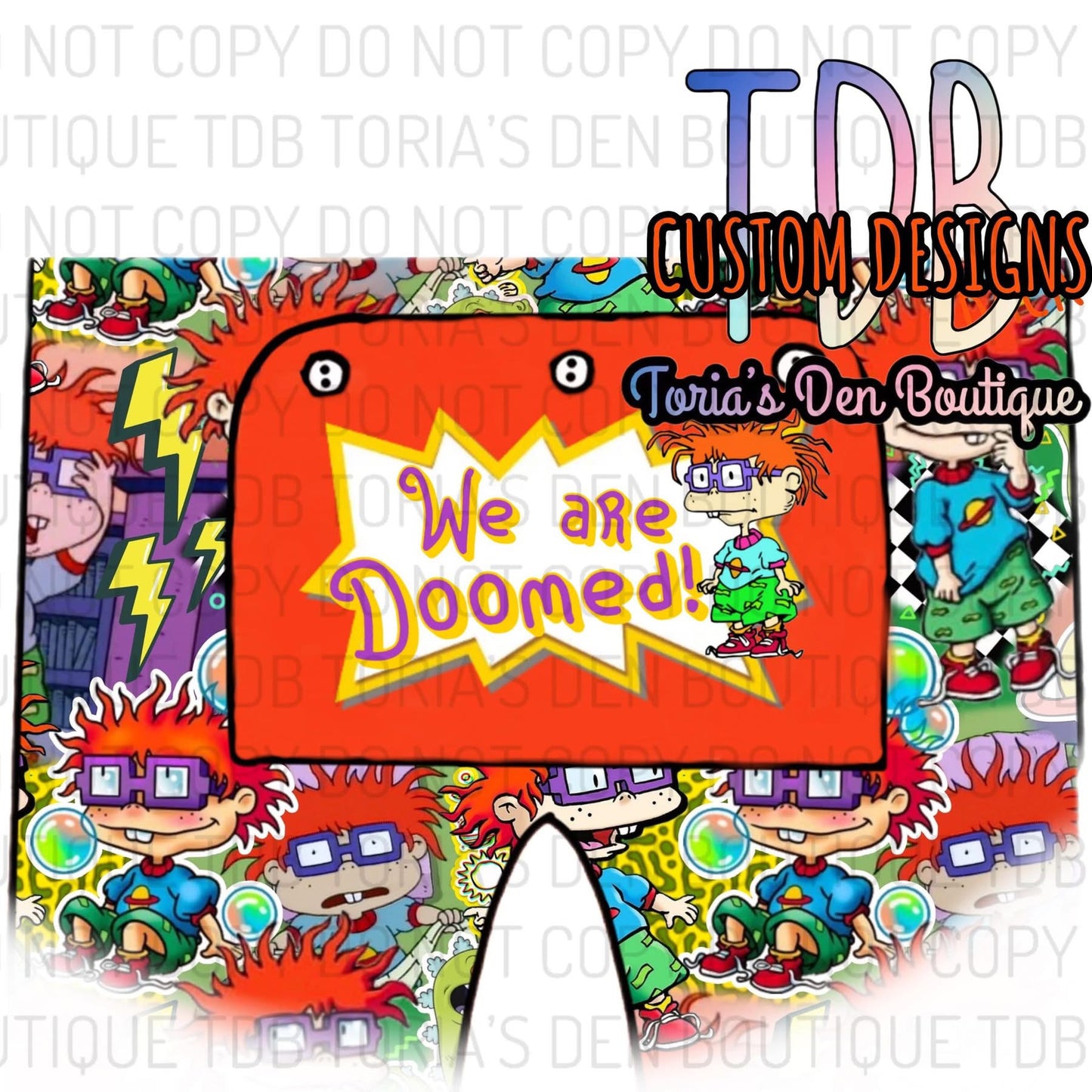 Throwback 5: *ALL TIME BEST-SELLER* We're DOOMED! Unisex Lounge Set! REMAKE! Pre-Order | Shipping is FREE at checkout!