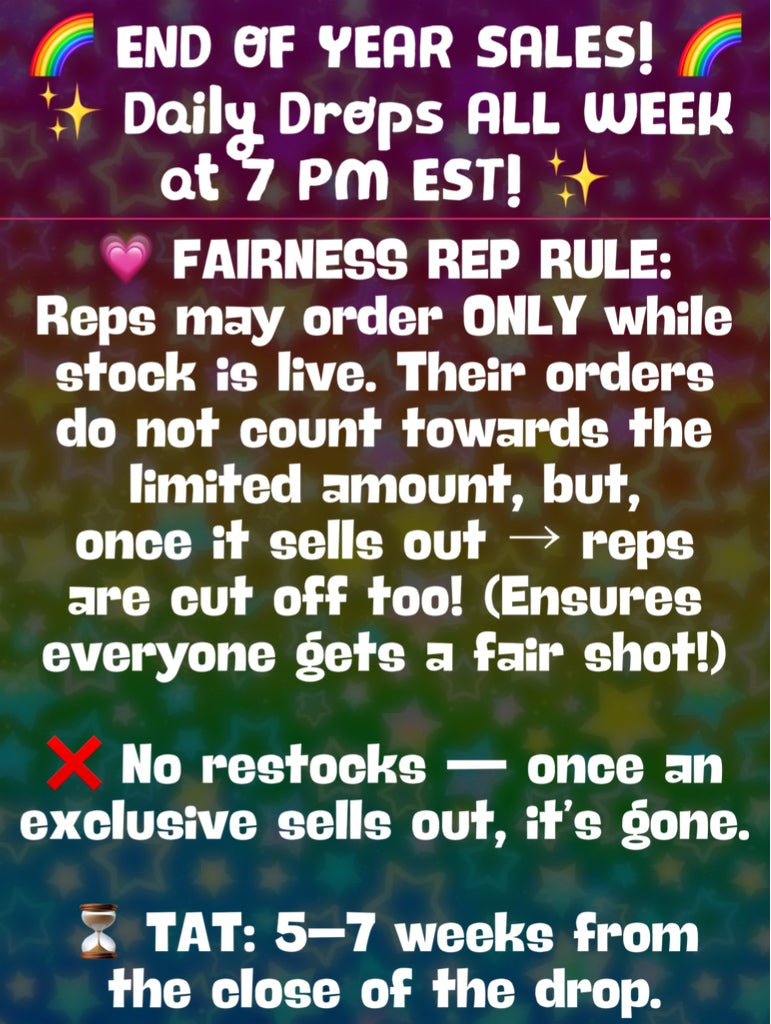 Mix & Match Winter & Spring Bundle: EOYS! Only 10 Bundles & 10 Individuals will be sold!