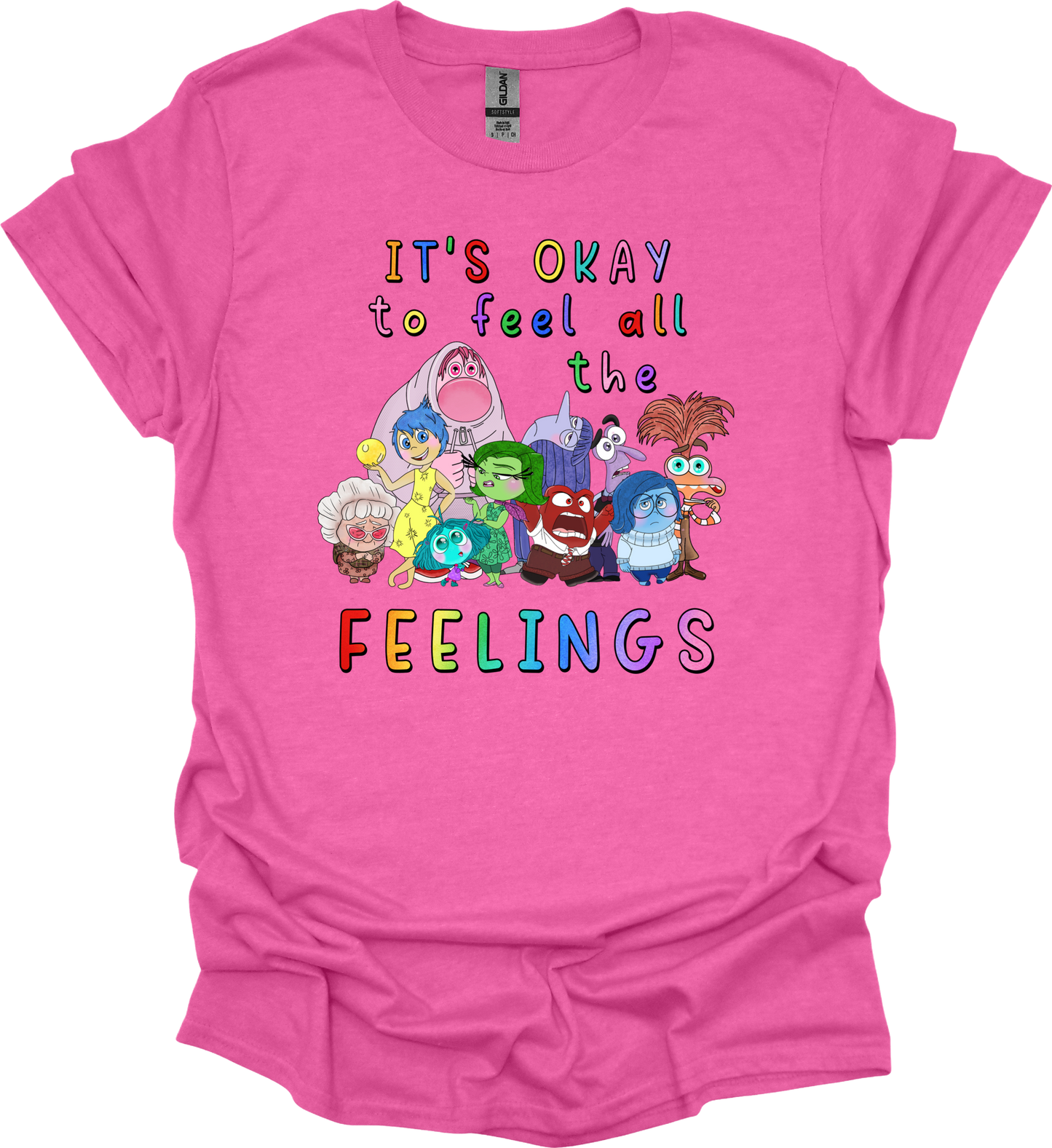 Feel All the Feelings Kids Tee *Multiple Color Options Available*