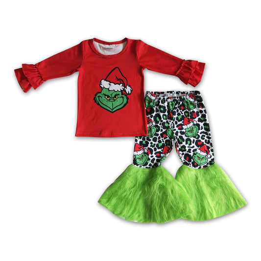 ᴡᴇᴇᴋʟʏ ᴘʀᴇ ᴏʀᴅᴇʀ Christmas Mean Green Furry Set