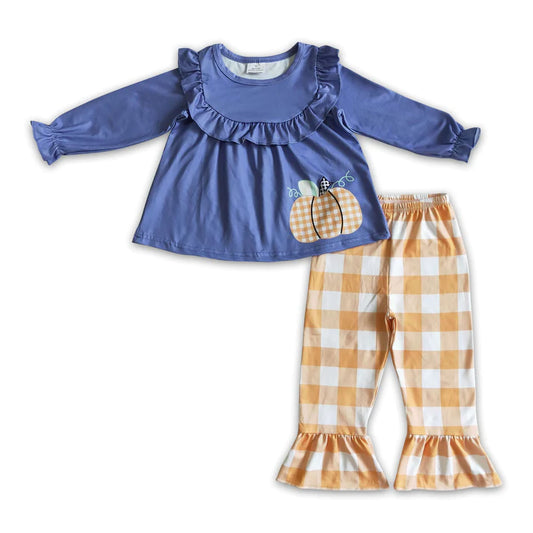 ᴡᴇᴇᴋʟʏ ᴘʀᴇ ᴏʀᴅᴇʀ Pumpkin Gingham Set