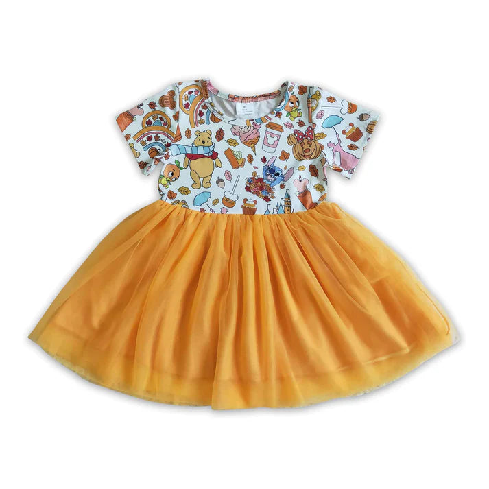 ᴡᴇᴇᴋʟʏ ᴘʀᴇ ᴏʀᴅᴇʀ Mash Up Fall Character Tulle Dress