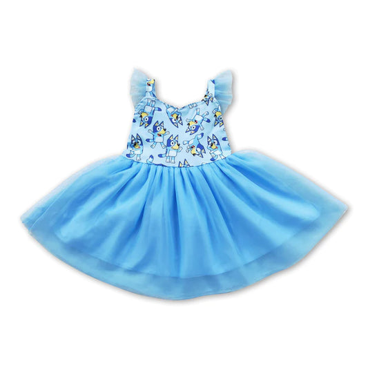 ᴡᴇᴇᴋʟʏ ᴘʀᴇ ᴏʀᴅᴇʀ For Real Life Tulle Dress (BLUE)