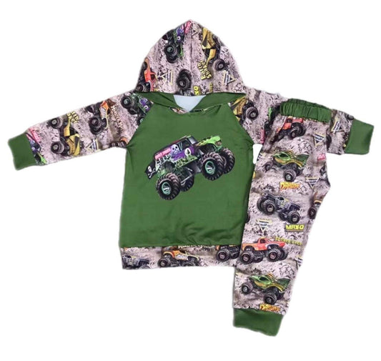 ᴡᴇᴇᴋʟʏ ᴘʀᴇ ᴏʀᴅᴇʀ Monster Jam Hoodie Set