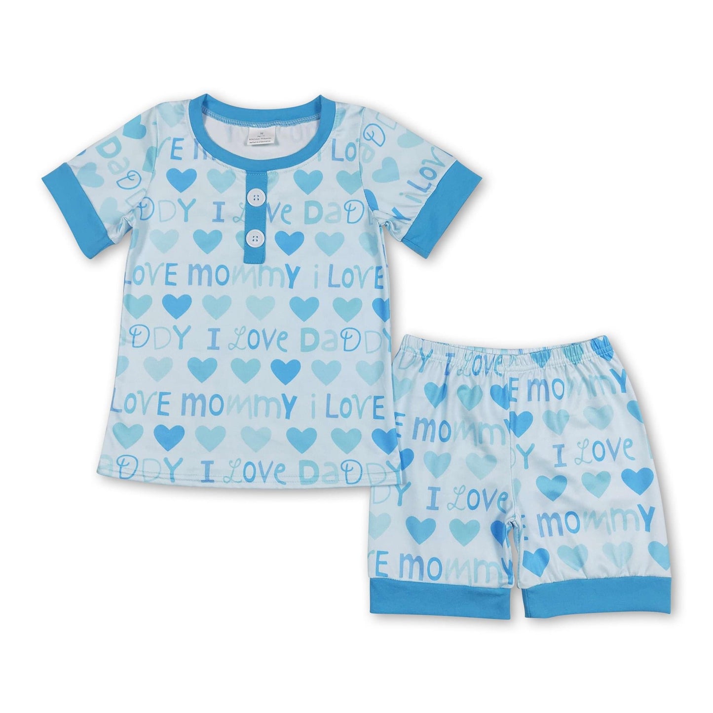 ᴡᴇᴇᴋʟʏ ᴘʀᴇ ᴏʀᴅᴇʀ I Love Mommy and Daddy Lounge Set