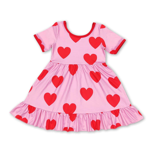 ᴡᴇᴇᴋʟʏ ᴘʀᴇ ᴏʀᴅᴇʀ Valentine's Day Red Hearts Dress