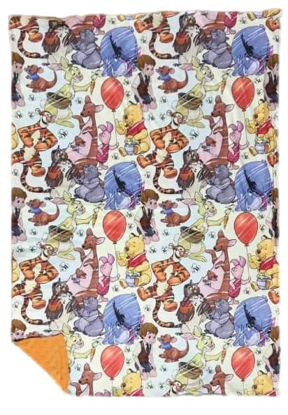 ᴡᴇᴇᴋʟʏ ᴘʀᴇ ᴏʀᴅᴇʀ Blanket- Hunny Bear 30x40"