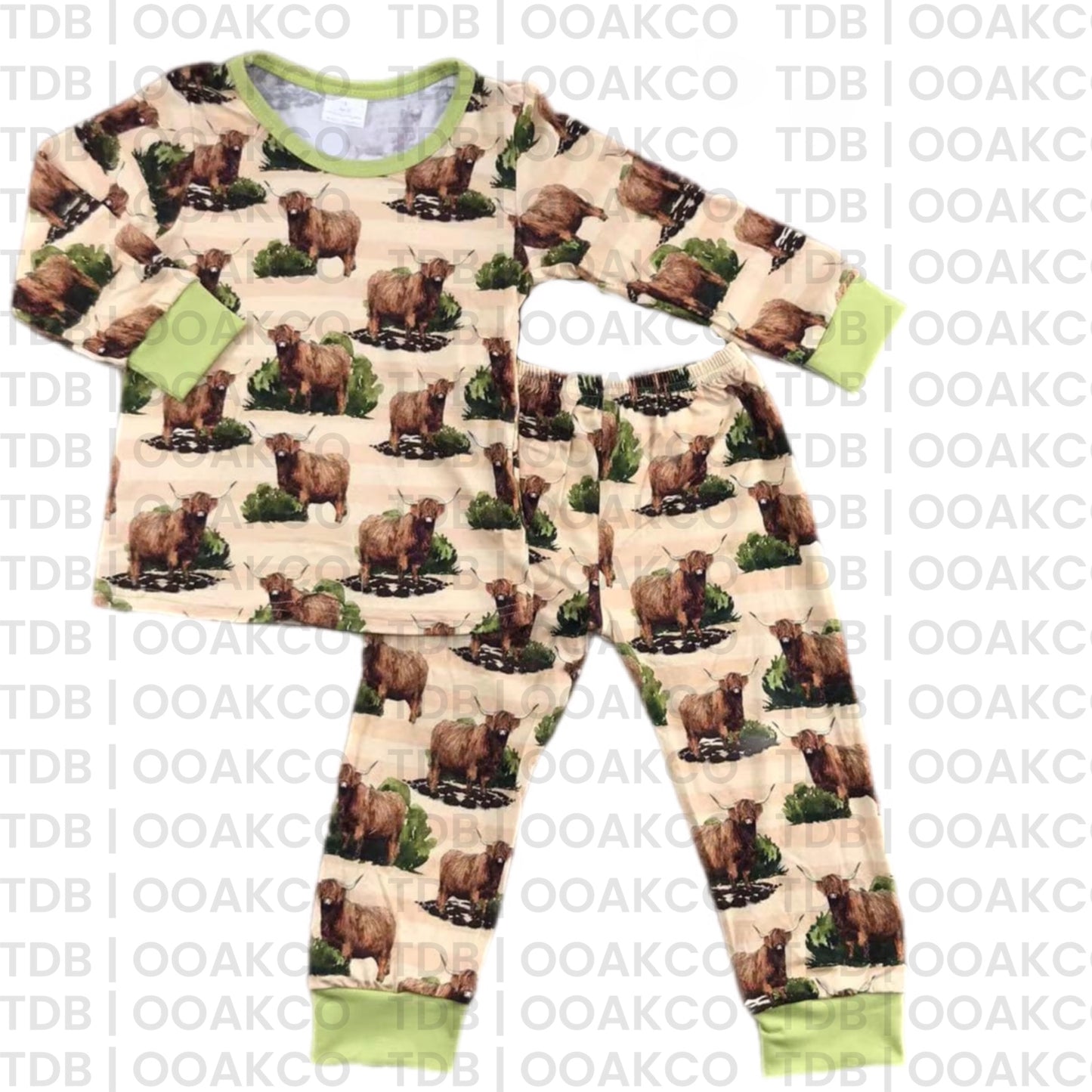 ᴡᴇᴇᴋʟʏ ᴘʀᴇ ᴏʀᴅᴇʀ Bamboo Cow Pajamas