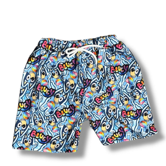 3T, 4T, 5-6 Rainbow H e e l e r Swim Trunks TDB Exclusive *CLOSEOUT SALE*