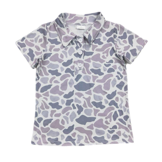 ᴡᴇᴇᴋʟʏ ᴘʀᴇ ᴏʀᴅᴇʀ Camo Polo Shirt