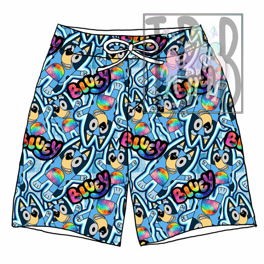Tie Dye For Real Life Trunks Exclusive Swim LIMITED Drop!