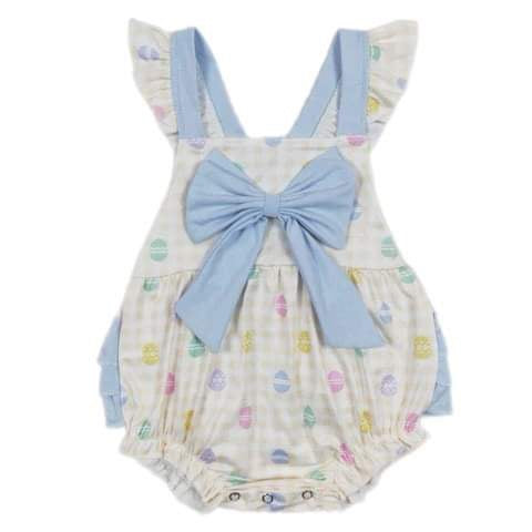 ᴡᴇᴇᴋʟʏ ᴘʀᴇ ᴏʀᴅᴇʀ Easter Egg Ruffle Romper