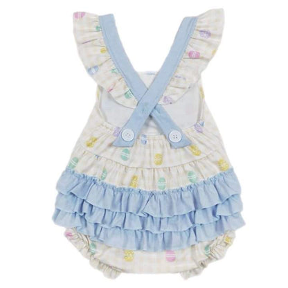 ᴡᴇᴇᴋʟʏ ᴘʀᴇ ᴏʀᴅᴇʀ Easter Egg Ruffle Romper