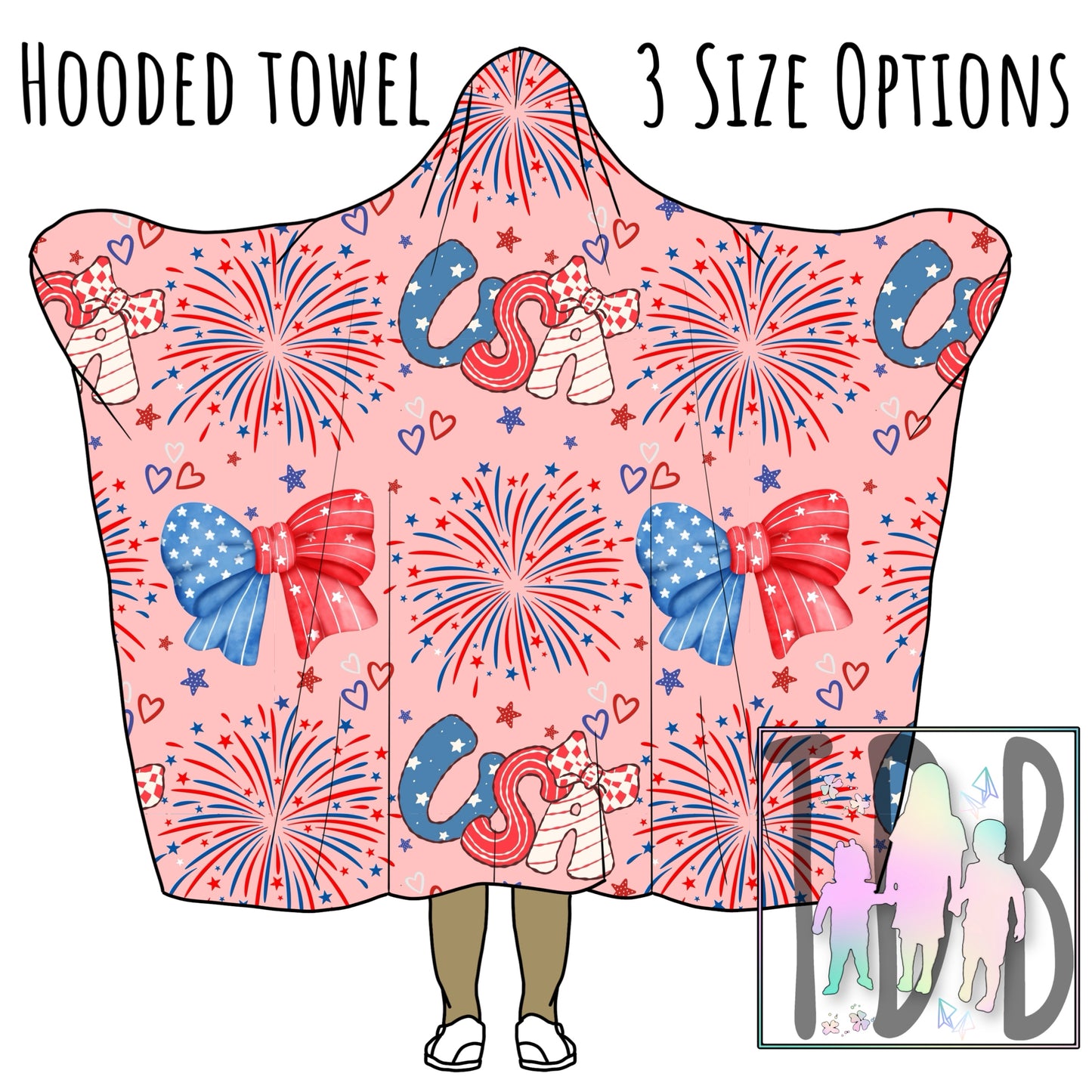 Hooded Towels: TDB FOJ 2026 Pre-Order