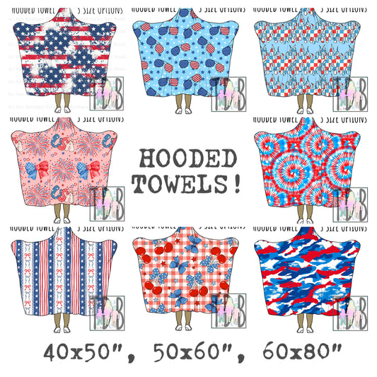 Hooded Towels: TDB FOJ 2026 Pre-Order