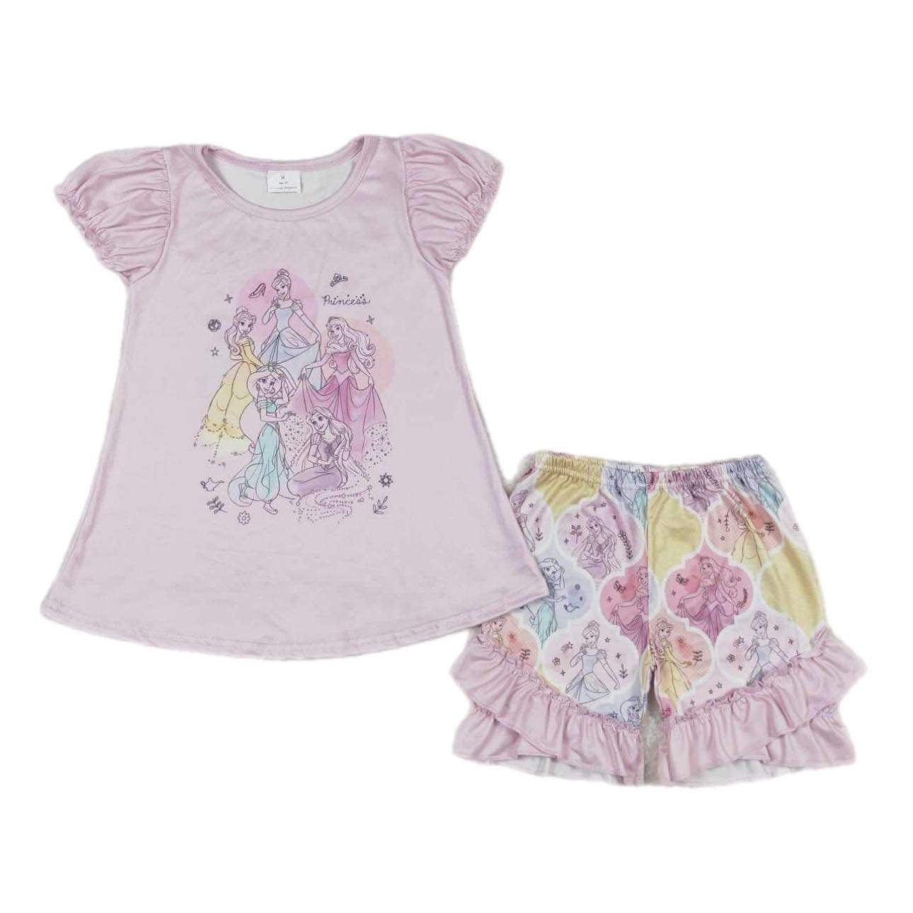 ᴡᴇᴇᴋʟʏ ᴘʀᴇ ᴏʀᴅᴇʀ Princess Shorts Set