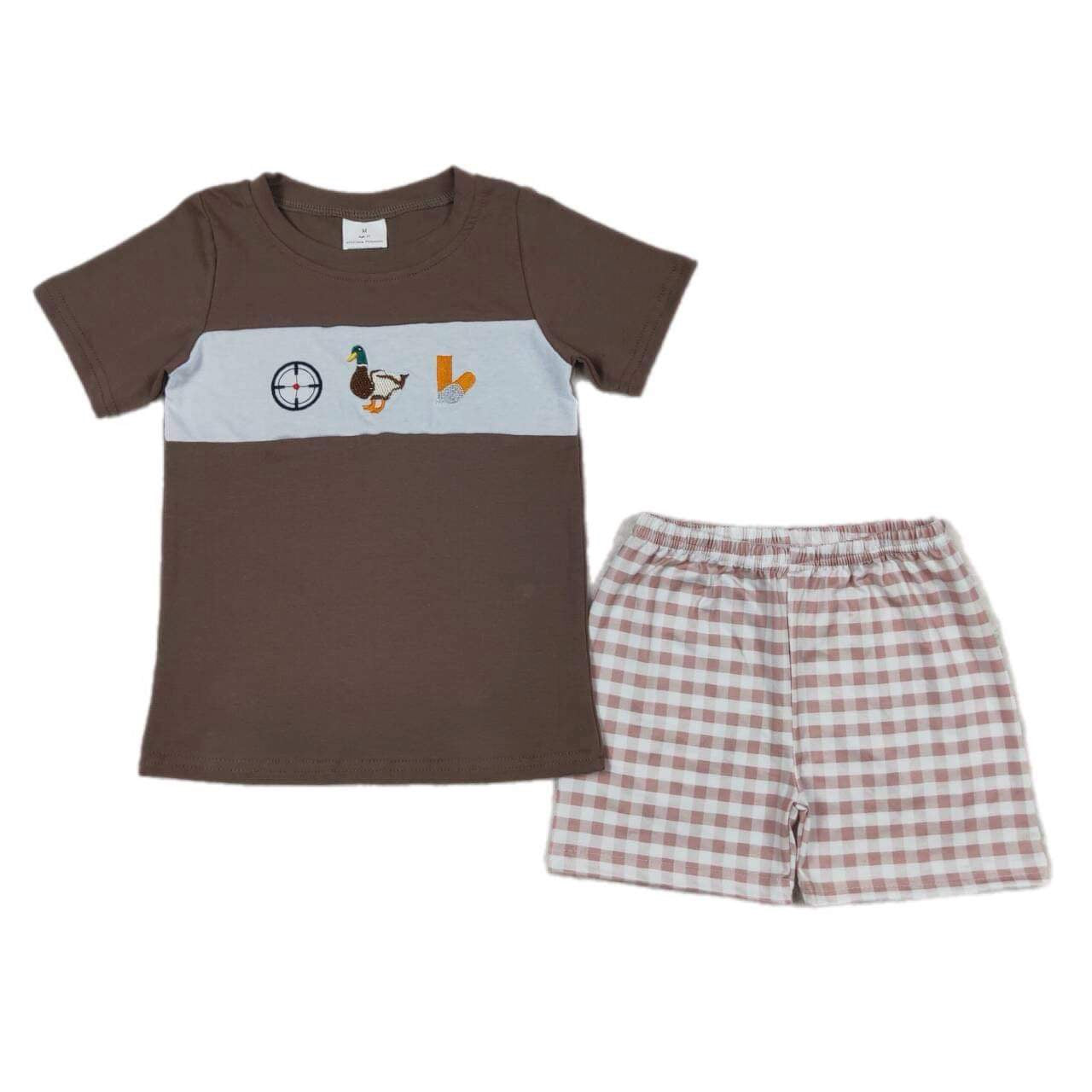 ᴡᴇᴇᴋʟʏ ᴘʀᴇ ᴏʀᴅᴇʀ Embroidered Duck Hunting Set