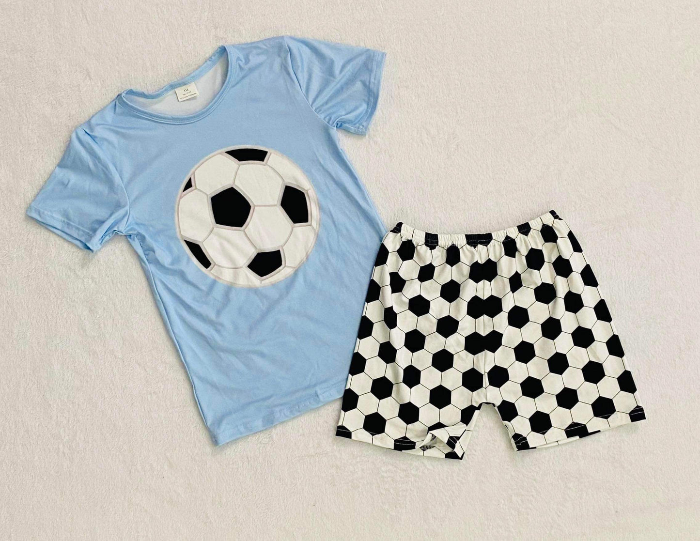 10-12T  ʀᴇᴀᴅʏ ᴛᴏ ꜱʜɪᴘ! Soccer Shorts Set