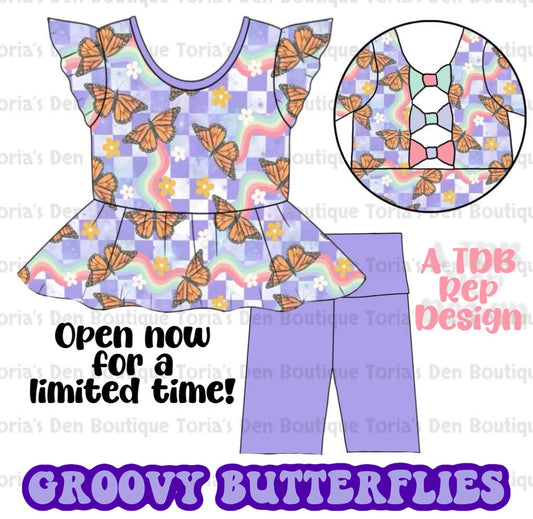 Groovy Butterflies: A TDB Rep Exclusive Pre-Order