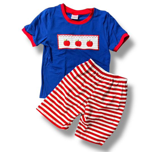 6T  Smocked Back to School *CLOSEOUT SALE*