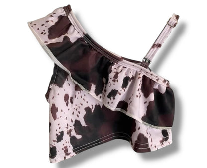 4T Cow Print Swim Top *CLOSEOUT SALE*