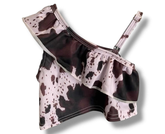 4T Cow Print Swim Top *CLOSEOUT SALE*