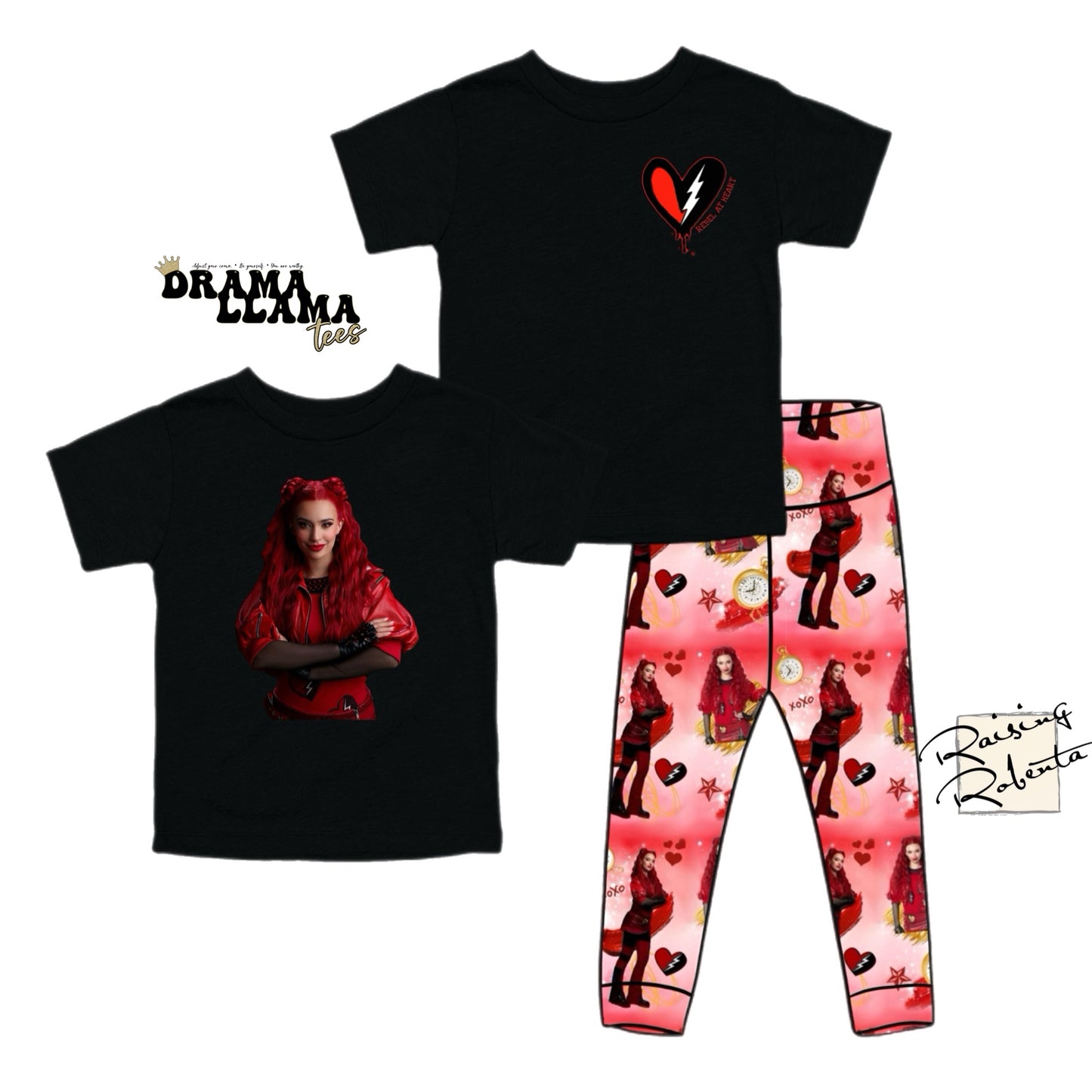 Rebel at Heart Double-Sided Tee: Pre-Order