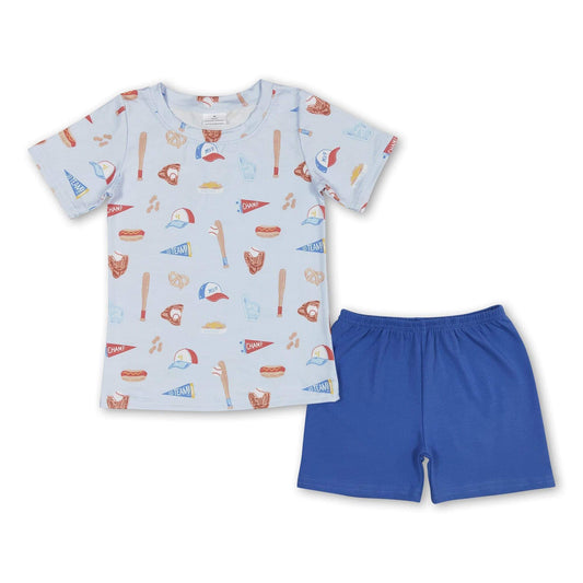 ᴡᴇᴇᴋʟʏ ᴘʀᴇ ᴏʀᴅᴇʀ Baseball Game Shorts Set