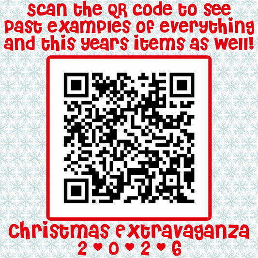 *CHECK THIS OUT SEPARATELY- FIRST* Christmas Extravaganza Shipping Pass- Pay Now & Your Cart for ALL releases will then show free shipping no matter how many orders you place. 10-2 to 10-15