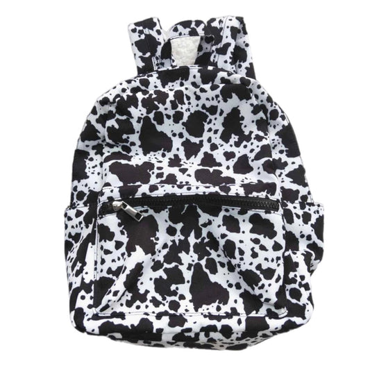 ᴡᴇᴇᴋʟʏ ᴘʀᴇ ᴏʀᴅᴇʀ Backpack-Traditional Cow Print 10x14x4"