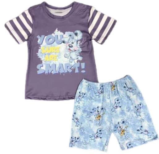 ᴡᴇᴇᴋʟʏ ᴘʀᴇ ᴏʀᴅᴇʀ A Clue Smart Shorts Set