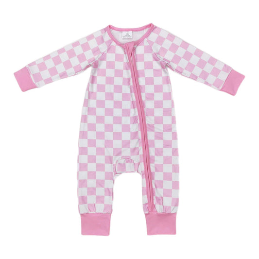 ᴡᴇᴇᴋʟʏ ᴘʀᴇ ᴏʀᴅᴇʀ Pink Checkered Zippie