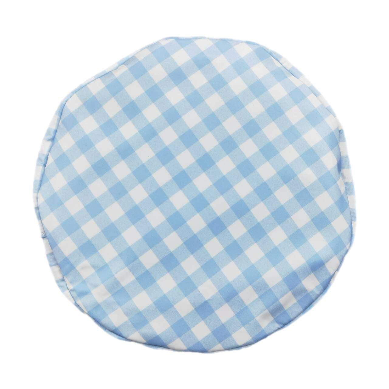 ᴡᴇᴇᴋʟʏ ᴘʀᴇ ᴏʀᴅᴇʀ Easter Blue Checkered Basket with Bunnies