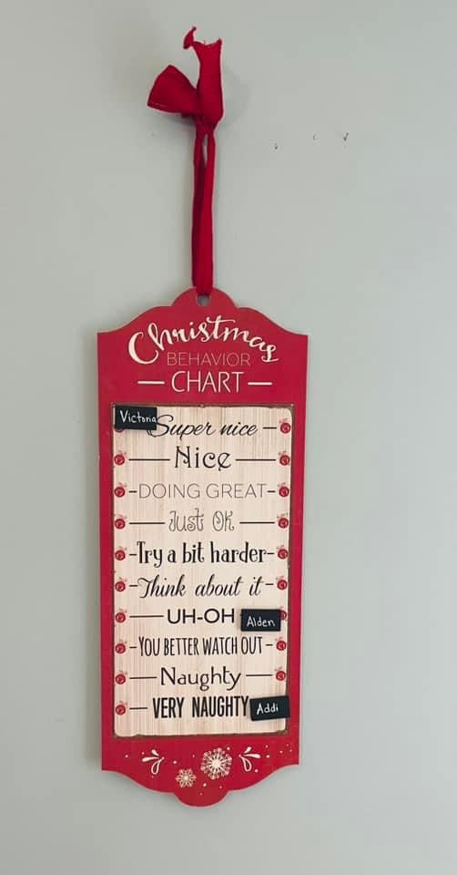 ʀᴇᴀᴅʏ ᴛᴏ ꜱʜɪᴘ! Christmas Behavior Chart