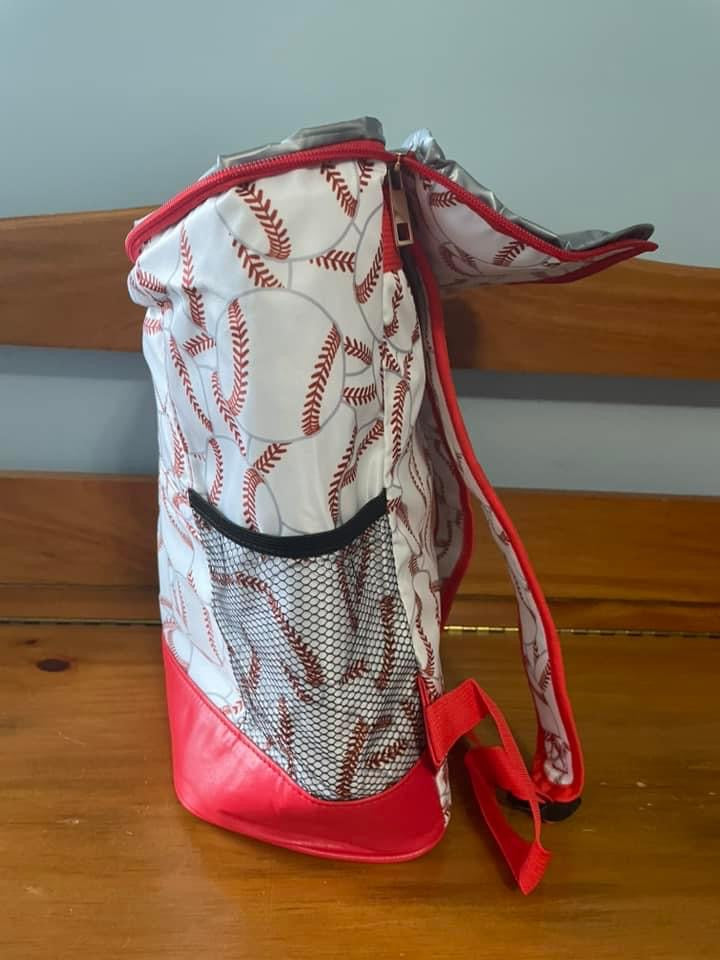 ʀᴇᴀᴅʏ ᴛᴏ ꜱʜɪᴘ! Baseball Backpack Cooler