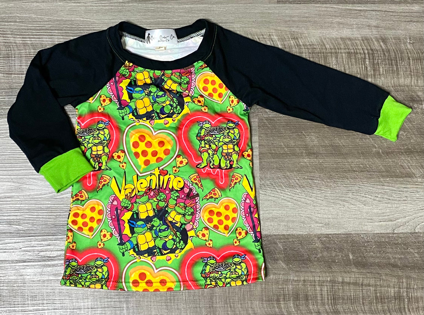 2T  ʀᴇᴀᴅʏ ᴛᴏ ꜱʜɪᴘ Valentine's Day Cowabunga Tee TDB Exclusive